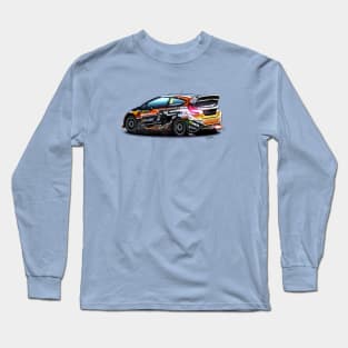 Ford Fiesta WRX Rallycross - Janis Baumanis Long Sleeve T-Shirt